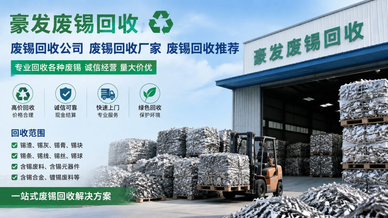 云浮为工厂废锡处置提供高价回收方案
